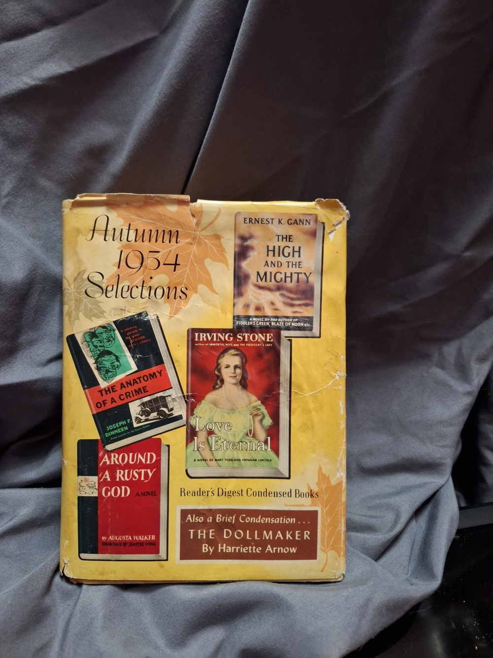 Autumn 1954 Selections - Vintage Reader's Digest Condensed Books Bundle 3 For 30